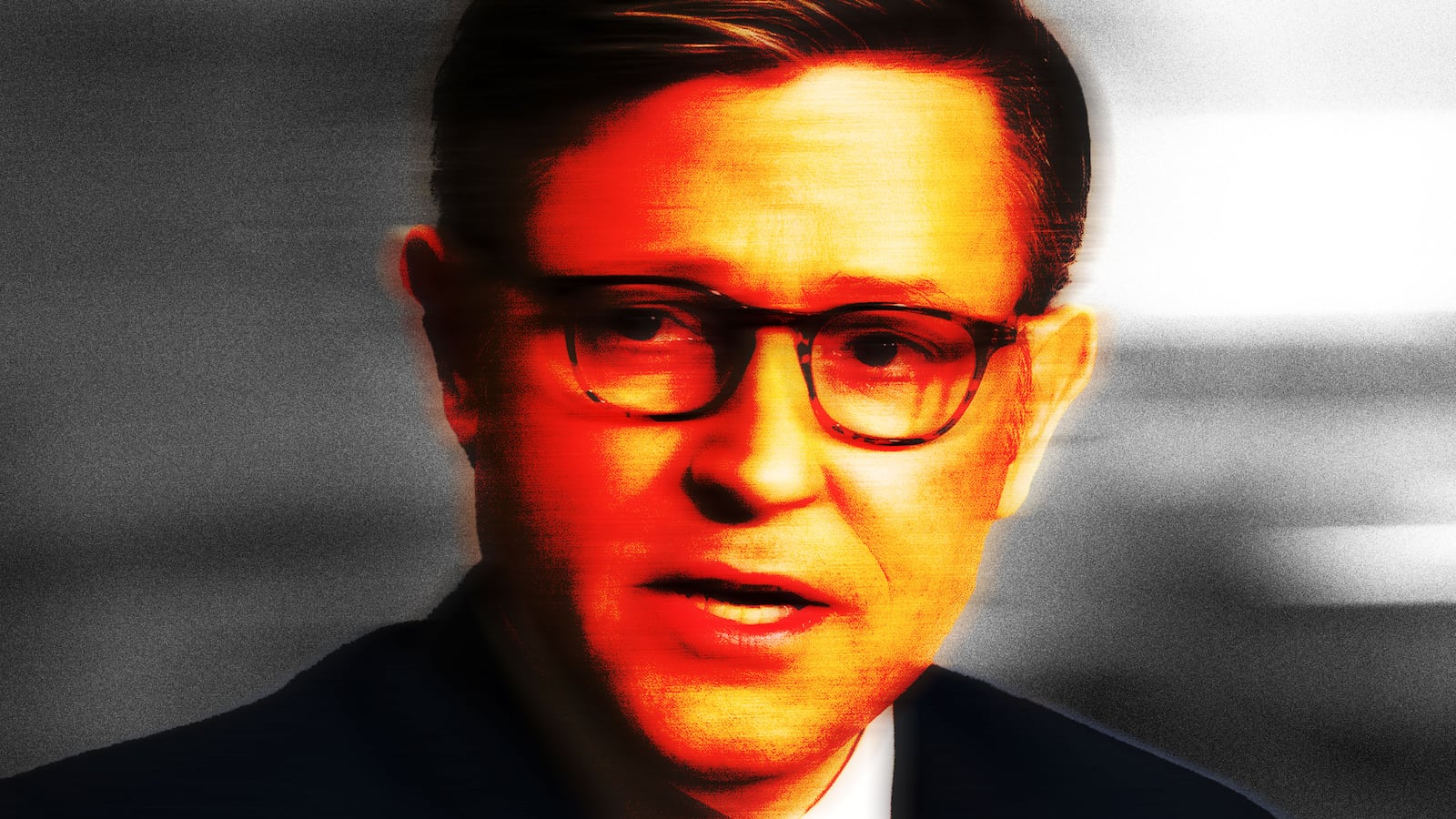 Mike Johnson with sharp contrast and color with a blur effect