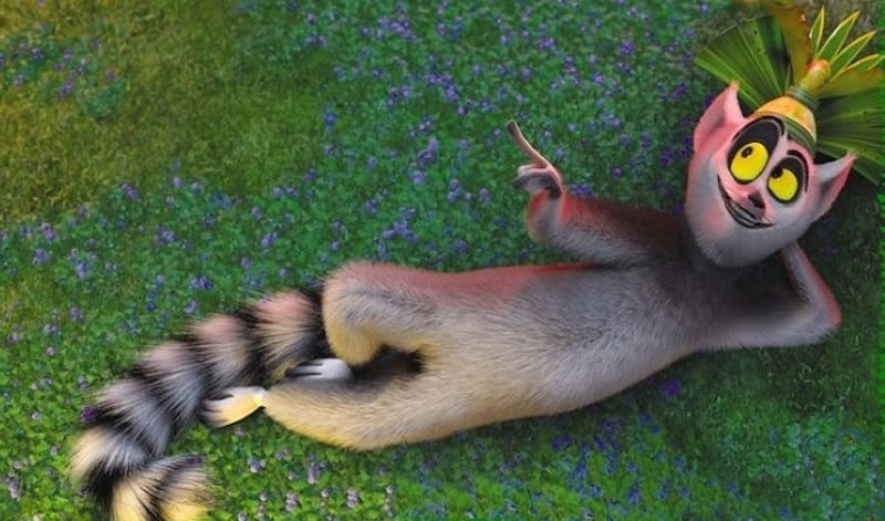 King Julien in "Madagascar"