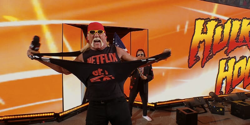 Hulk Hogan in Hulk Hogan: Real American.