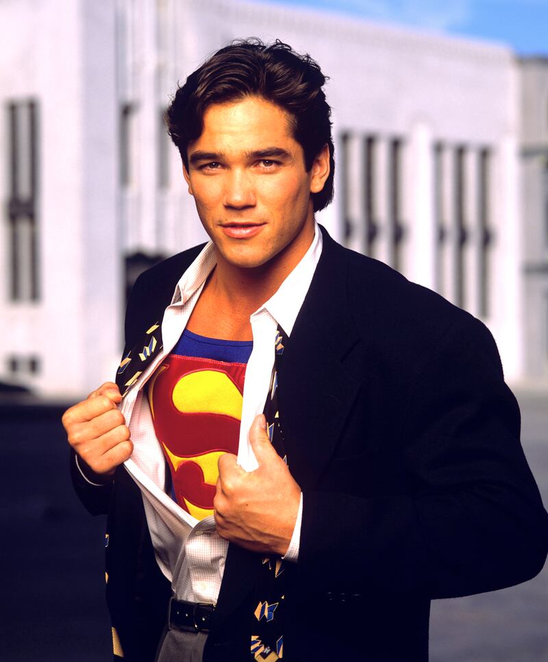 Dean Cain as Superman in 1993.