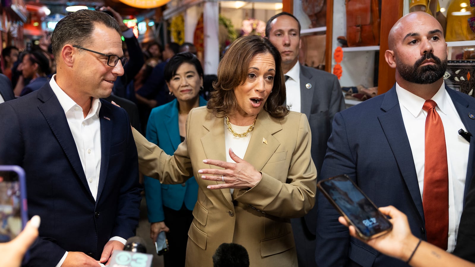 Josh Shapiro is emerging as the front runner in the Kamala Harris veepstakes.