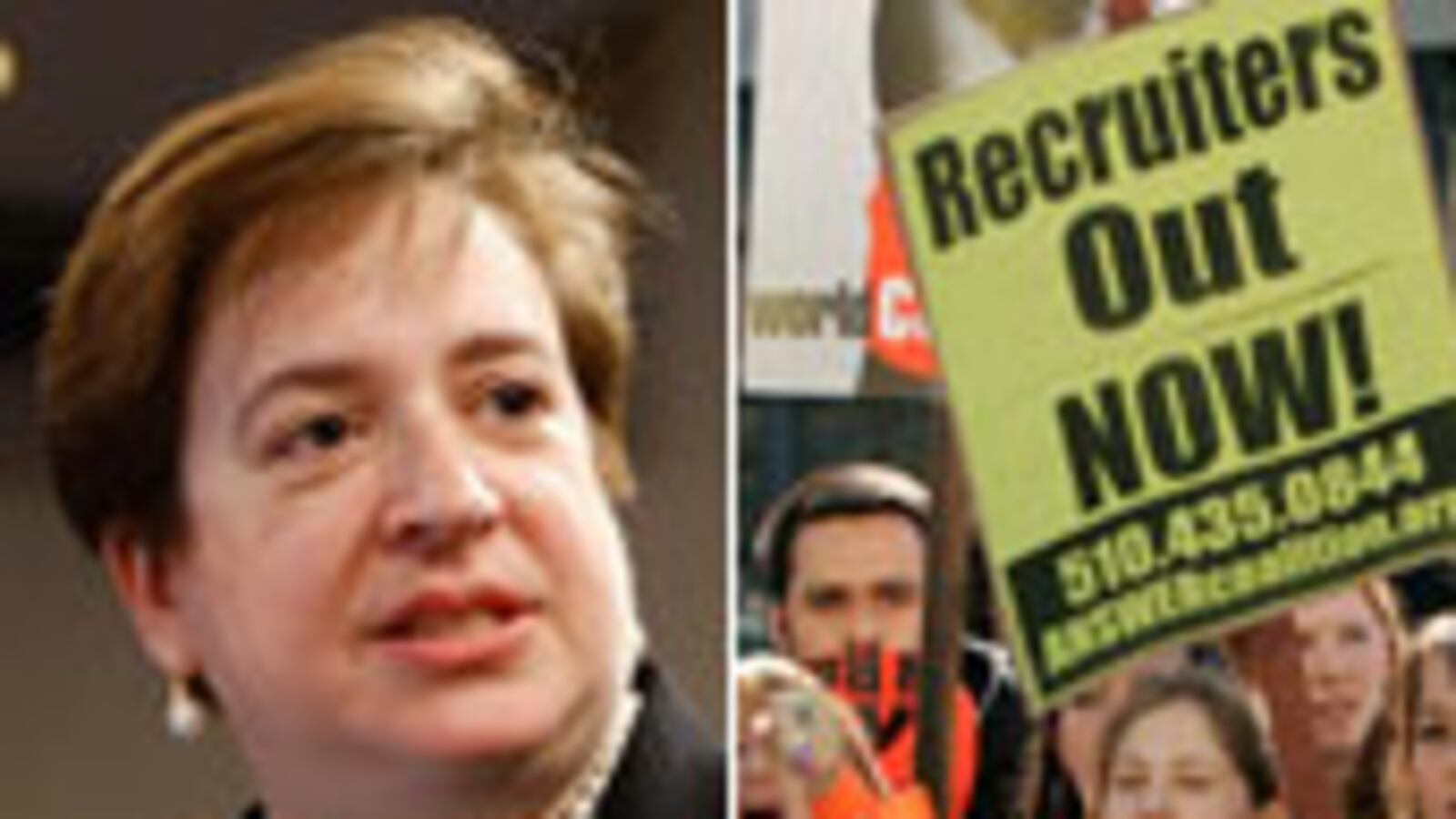 articles/2010/04/19/elena-kagans-achilles-heel/beinart-recruiter-campus-protest_95243_ujbsnc