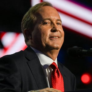 Texas Attorney General Ken Paxton, candidate for U.S. Senate, speaks at the Republican National Midterm Convention in Dallas, Texas, U.S., September 9, 2026.