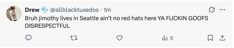 X users were not happy about Jimothy being appropriated.