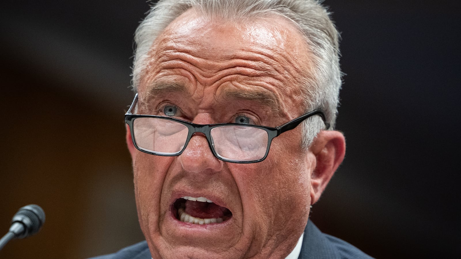 Vaccine skeptic Health and Human Services Secretary Robert F. Kennedy Jr. testifies at a recent budget hearing.