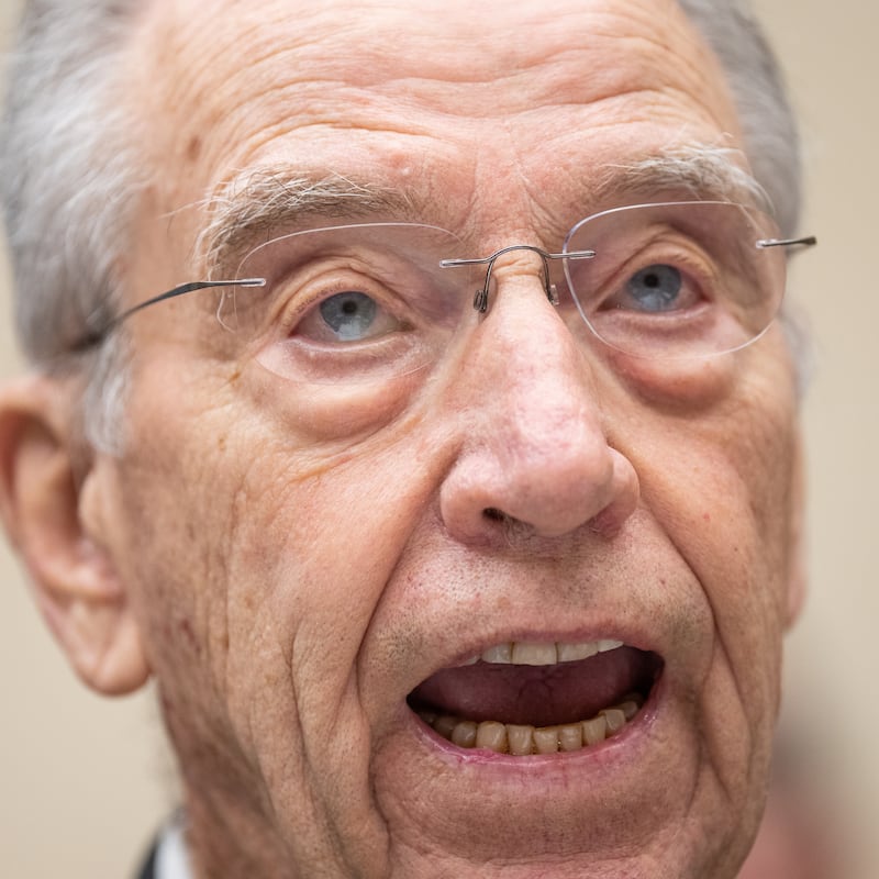 Iowa GOP Senator Chuck Grassley is mourning not one, but two, old old vacuum cleaners.