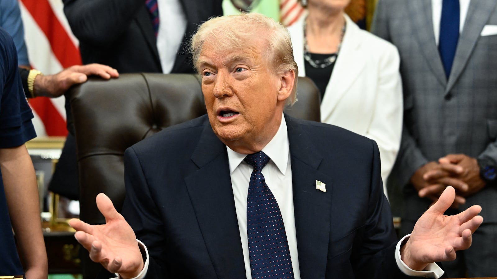 Donald Trump has recently demanded Iran compensate the U.S. for damages from the “last 50 years”.