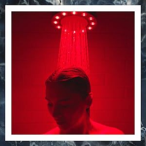 Red Light Showerhead Filter.