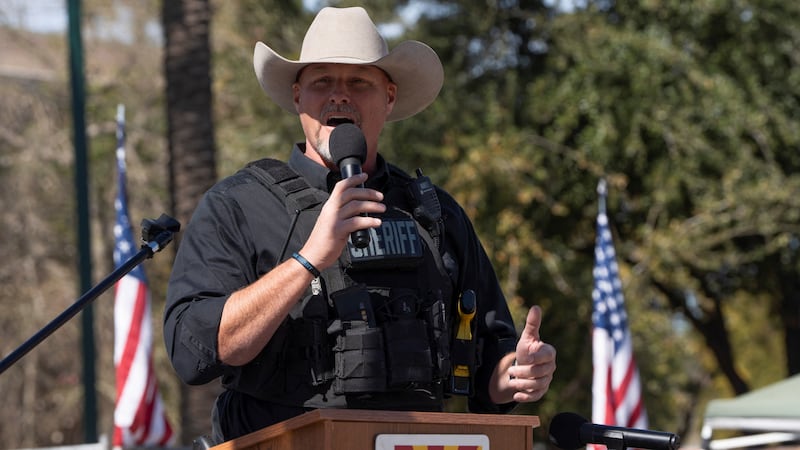 Pinal County Sheriff Mark Lamb teases announcing a bid for Sen. Kyrsten Sinema’s (I-AZ) seat.