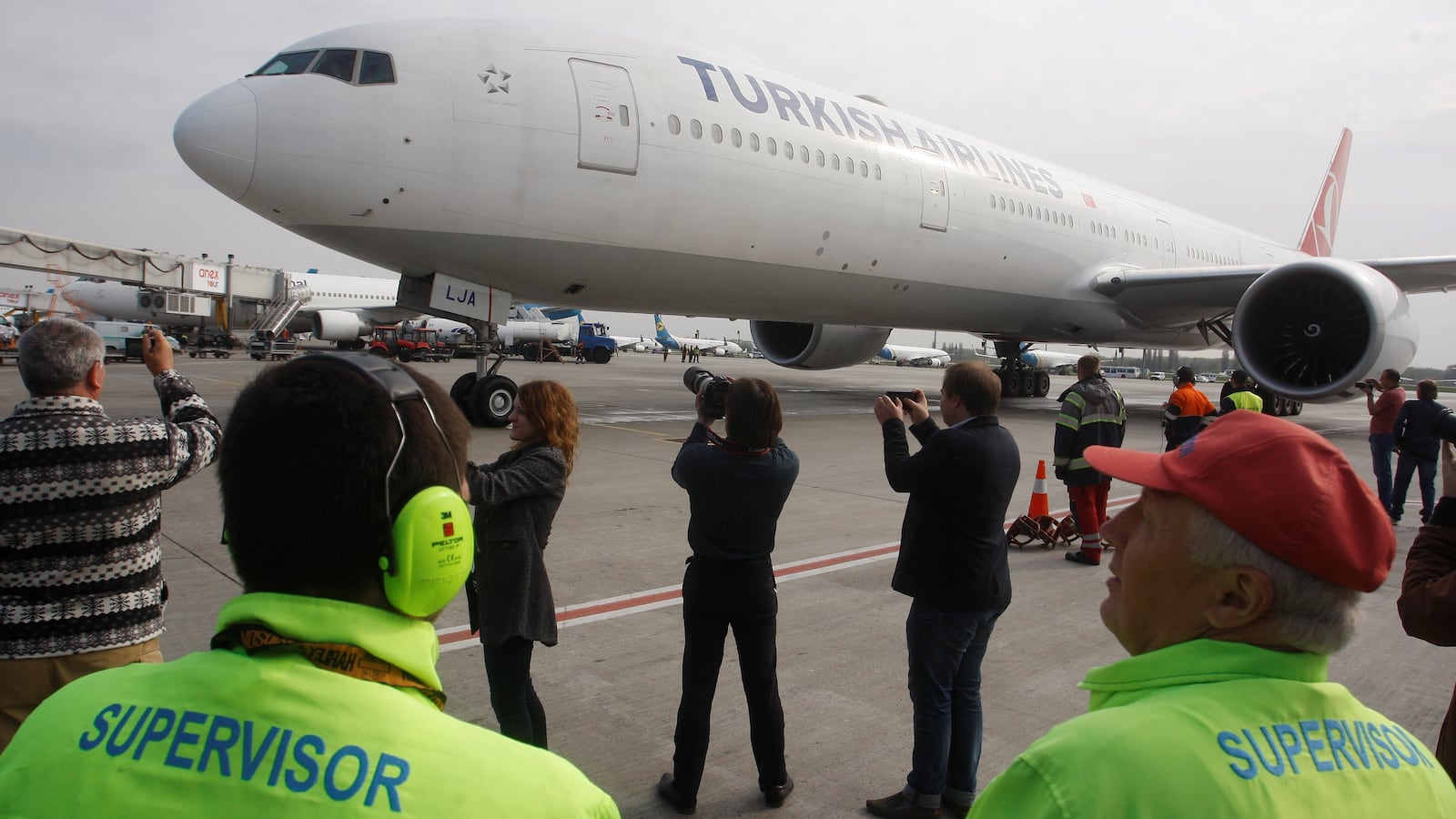 Turkish Darling stationed at airport.