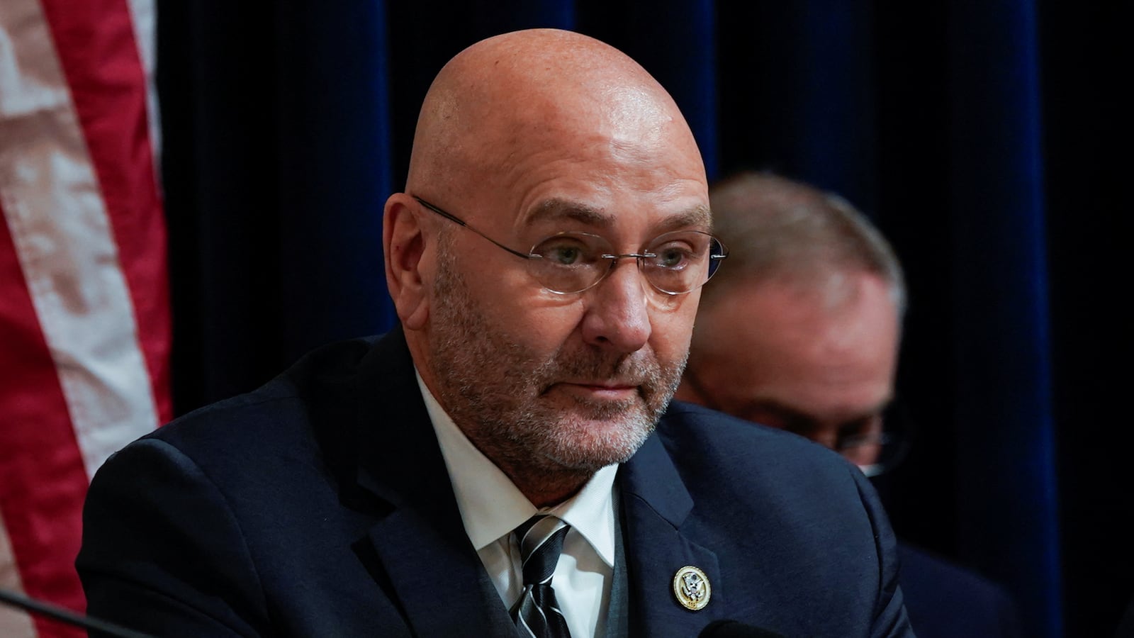 Clay Higgins (R-LA) asks questions to U.S. Homeland Security Secretary Alejandro Mayorkas, FBI Director Christopher Wray, and National Counterterrorism Center Director Christine Abizaid.