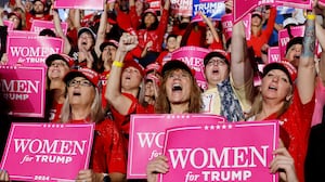 Trump supporters women