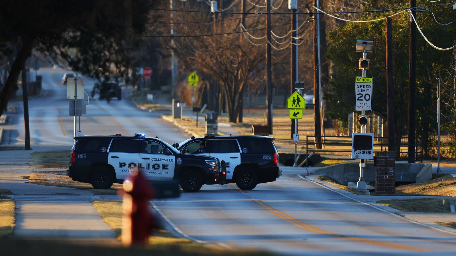 Dallas police cars