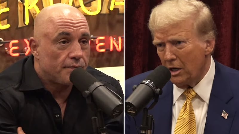Trump Backs Conservative Author Who Confronted Joe Rogan to His Face