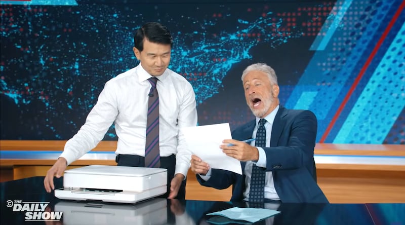 The Daily Show, Ronny Chieng and Jon Stewart