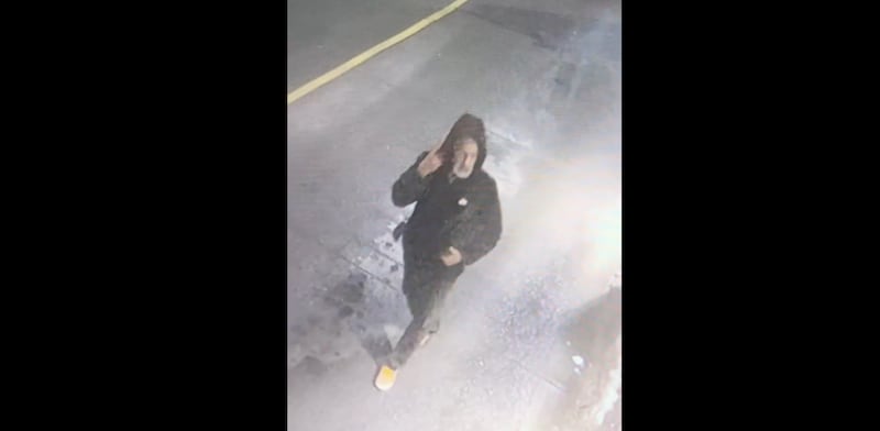 Surveillance footage of Nurul Amin Shah Alam.