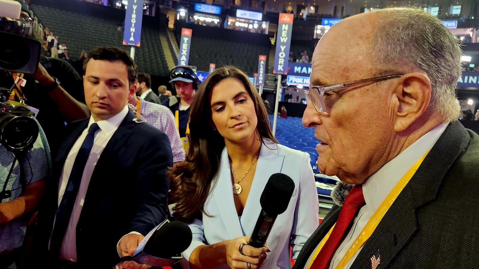 Rudy Giuliani at the Republican National Convention.