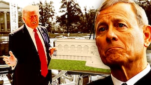 John Roberts, Donald Trump, ballroom