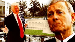 John Roberts, Donald Trump, ballroom