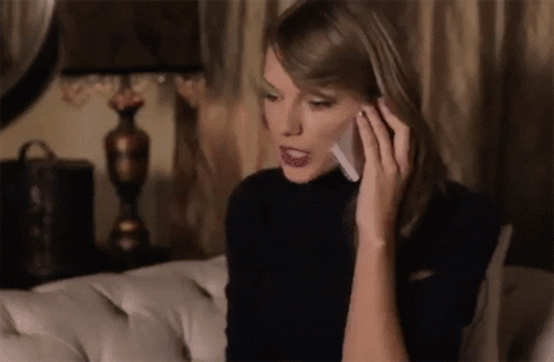 A gif of Taylor Swift