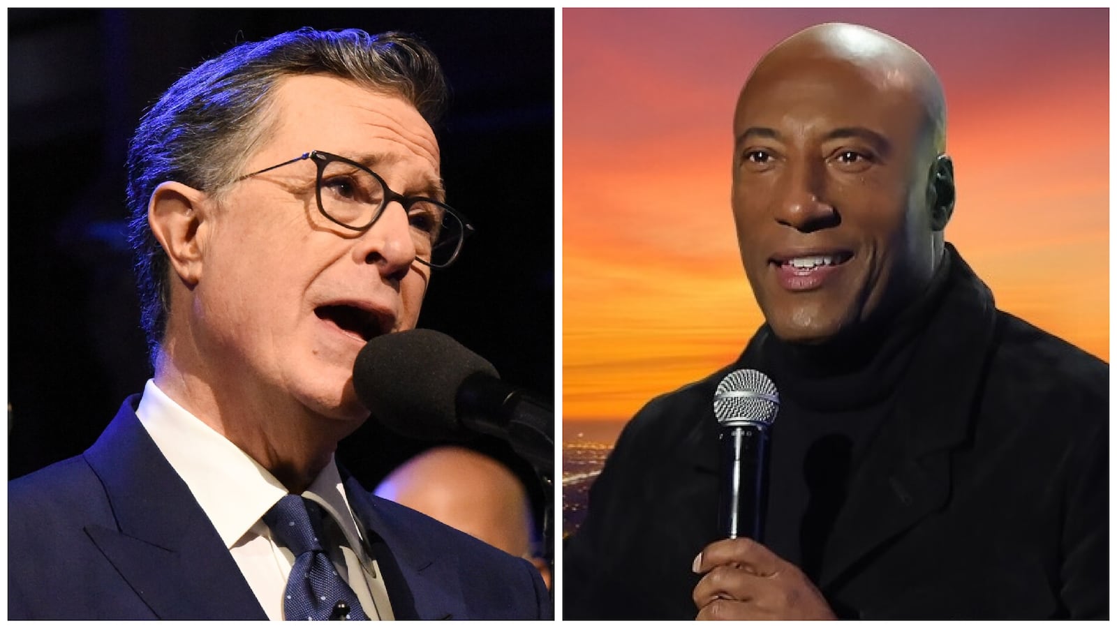 Colbert and Byron Allen
