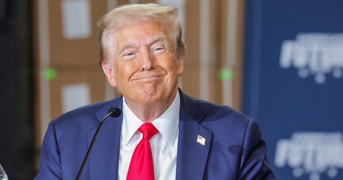 Self-Obsessed Trump Can’t Think of a Single Person He Admires