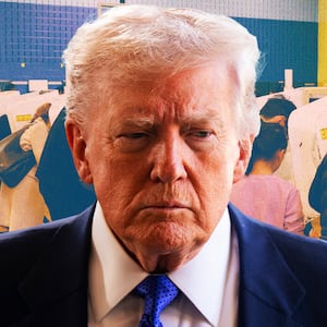 Donald Trump photo illustration