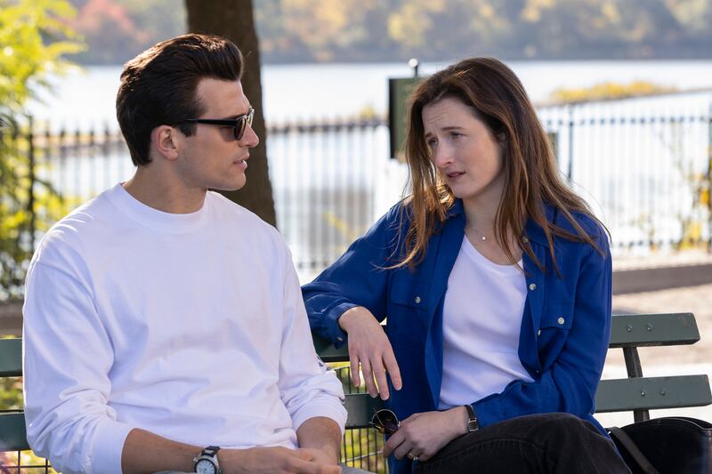 Paul Anthony Kelly as John F. Kennedy Jr. and Grace Gummer as Caroline Kennedy in the “Love Story” finale.