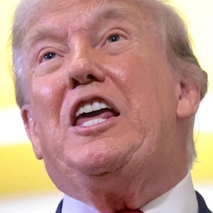 President Donald Trump speaks to reporters on the day of a Senate Steering Committee Lunch on Capitol Hill in Washington, D.C., U.S., June 24, 2026.