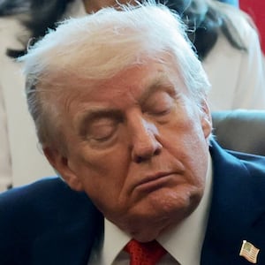 WASHINGTON, DC - DECEMBER 18: U.S. Health and Human Services Secretary Robert F. Kennedy Jr. speaks alongside U.S. President Donald Trump during an event for an executive order in the Oval Office of the White House on December 18, 2025 in Washington, DC. Trump signed the order reclassifying marijuana as a schedule III drug. (Photo by Anna Moneymaker/Getty Images)