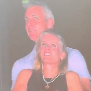 Astronomer CEO Andrew Byron and Kristin Cabot, who is Astronomer’s “Chief People Officer.”