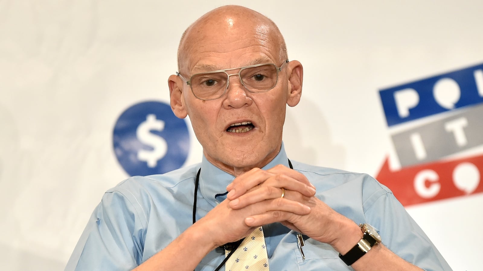 James Carville at the Brexit Panel (Photo by Rob Latour/Variety/Penske Media via Getty Images)