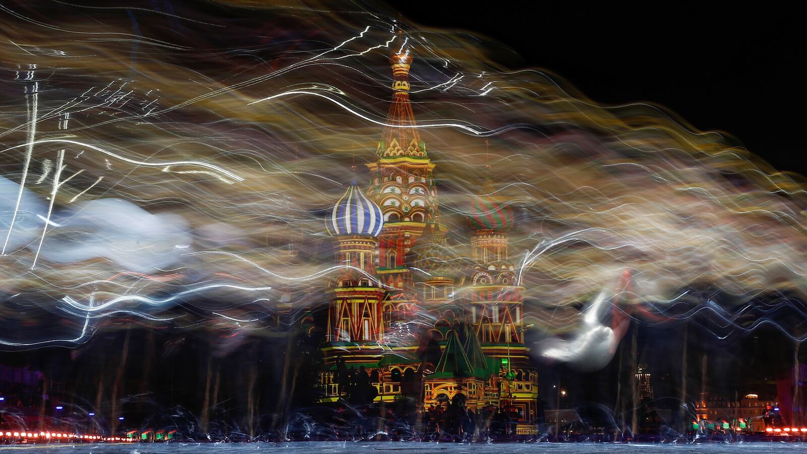 Russian authorities said they had recovered the fragments of a drone in the middle of Moscow Sunday evening.