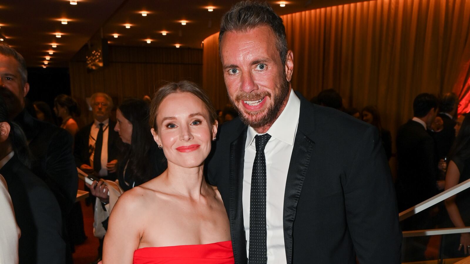 Kristen Bell, Dax Shepard at the TIME100 Gala held at Lincoln Center on April 24, 2025 in New York, New York.