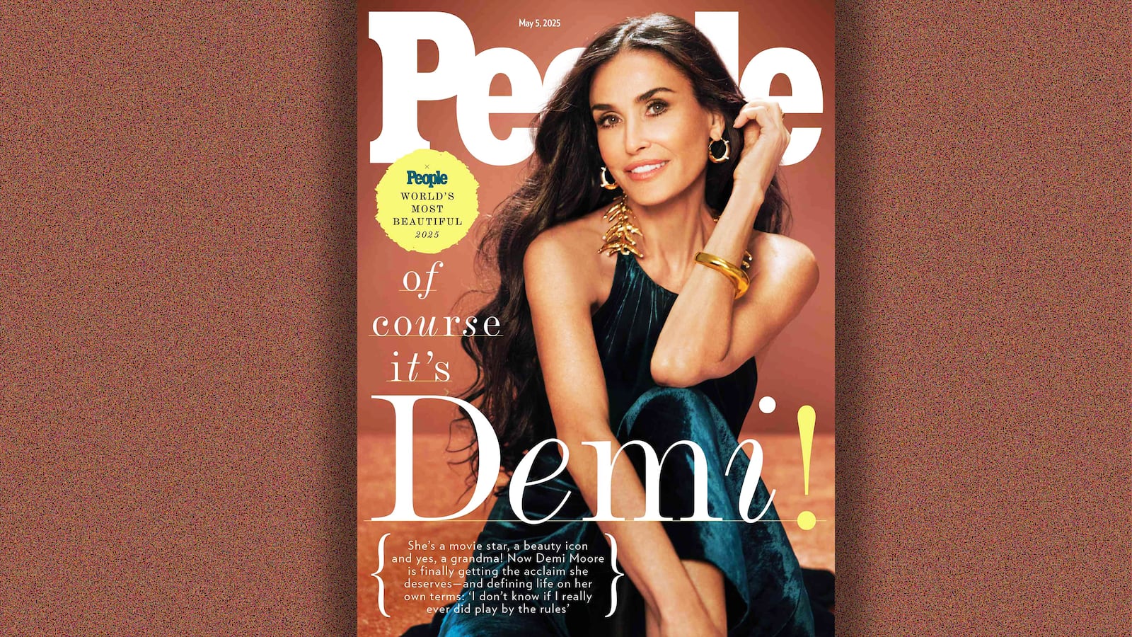 Demi Moore People Magazine cover
