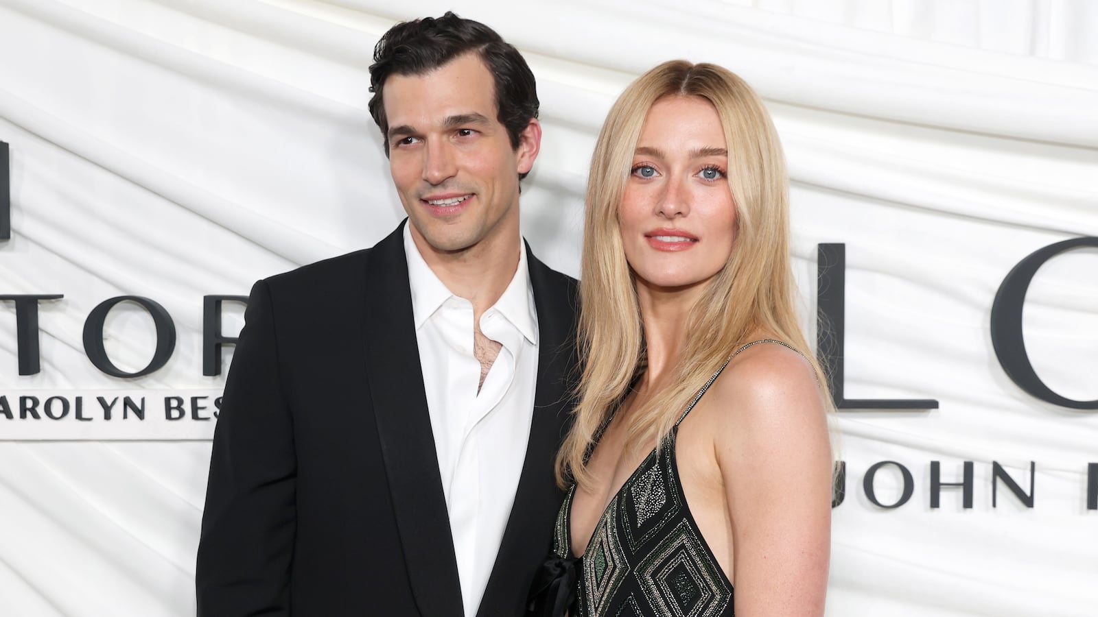 Paul Anthony Kelly and Sarah Pidgeon attend the premiere of FX's "Love Story" at Carnegie Hall on February 03, 2026 in New York City.