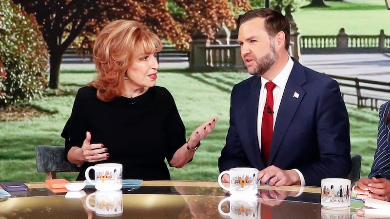 Joy Behar and Vice President JD Vance on “The View” on June 16, 2026.