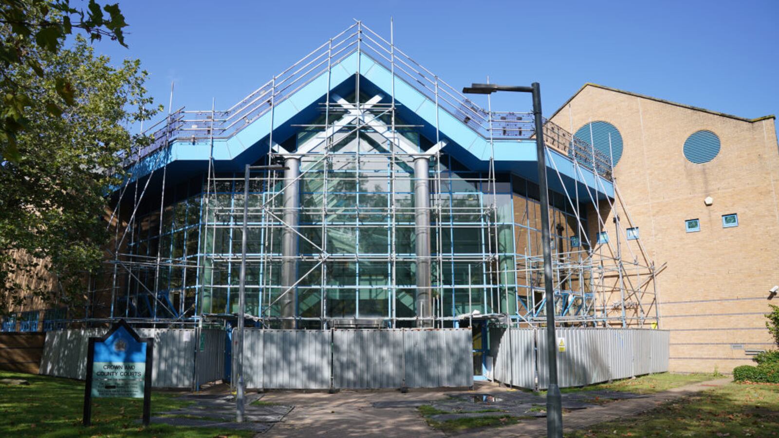 Basildon Combined Court in Essex, September 22, 2023.