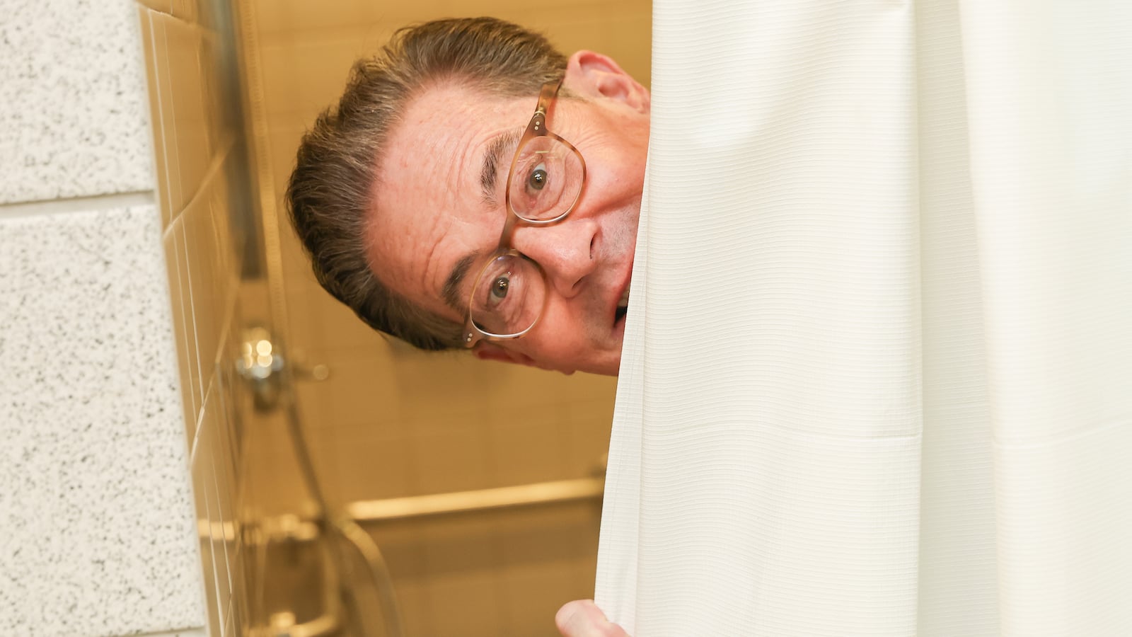 Kyle MacLachlan poses in the green room before the "Me Time with You with Kyle MacLachlan" session during the 2025 SXSW Festival