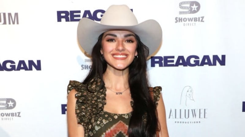 FRANKLIN, TENNESSEE - AUGUST 25: Alexis Wilkins attends the REAGAN Nashville premiere at AMC DINE-IN Thoroughbred 20 on August 25, 2024 in Franklin, Tennessee. (Photo by Danielle Del Valle/Getty Images for REAGAN Movie)