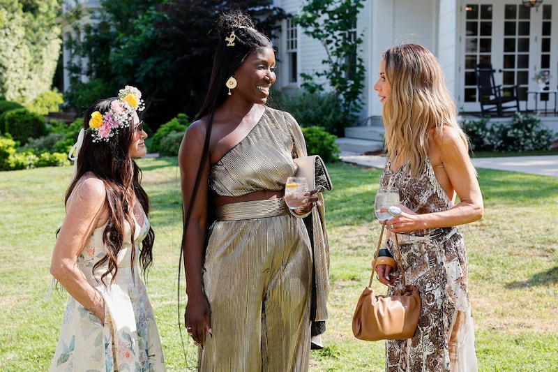 Kyle Richards, Bozoma Saint John, and Dorit Kemsley