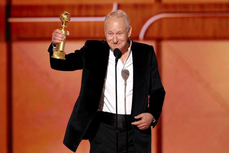 Stellan Skarsgård at the 83rd Annual Golden Globes
