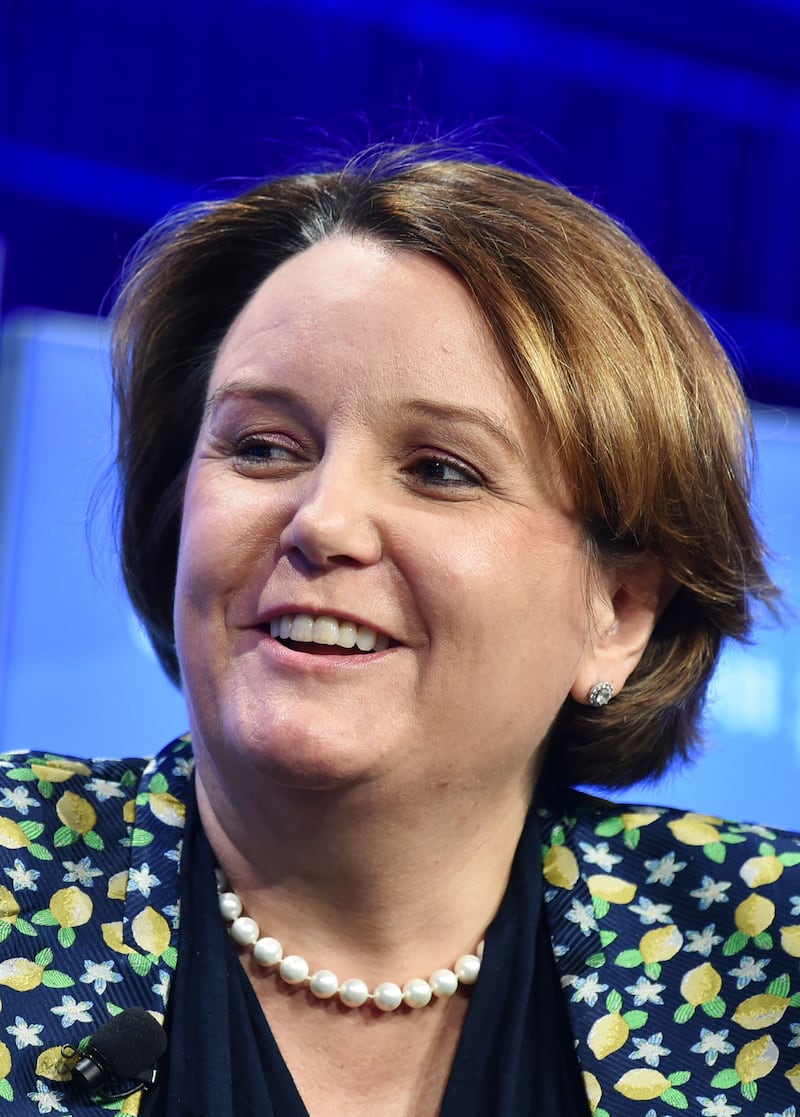 White House National Economic Council Special Assistant to the President for Tech, Telecom, and Cyber Policy Abigail Slater speaks during "The Technology 202 Live" forum at The Washington Post in Washington, DC on November 8, 2018.