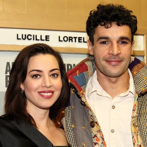 Aubrey Plaza and Christopher Abbott