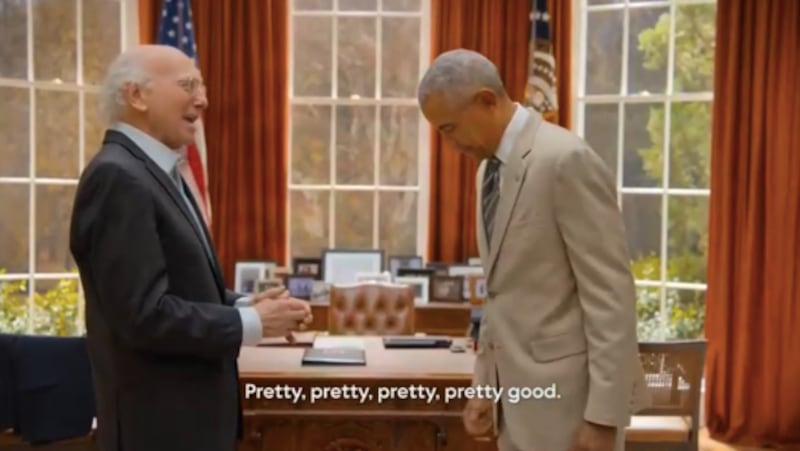 Barack Obama Larry David