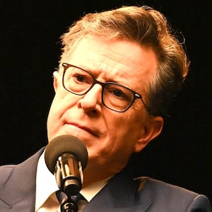 The Late Show with Stephen Colbert during Thursday’s May 21, 2026 show. Photo: Scott Kowalchyk ©2026 CBS Broadcasting Inc. All Rights Reserved.