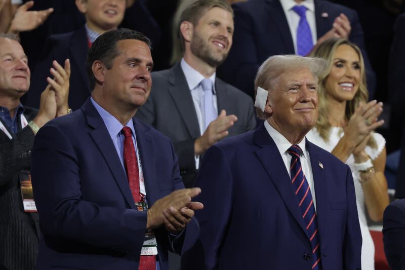 Devin Nunes is now working for Donald Trump.