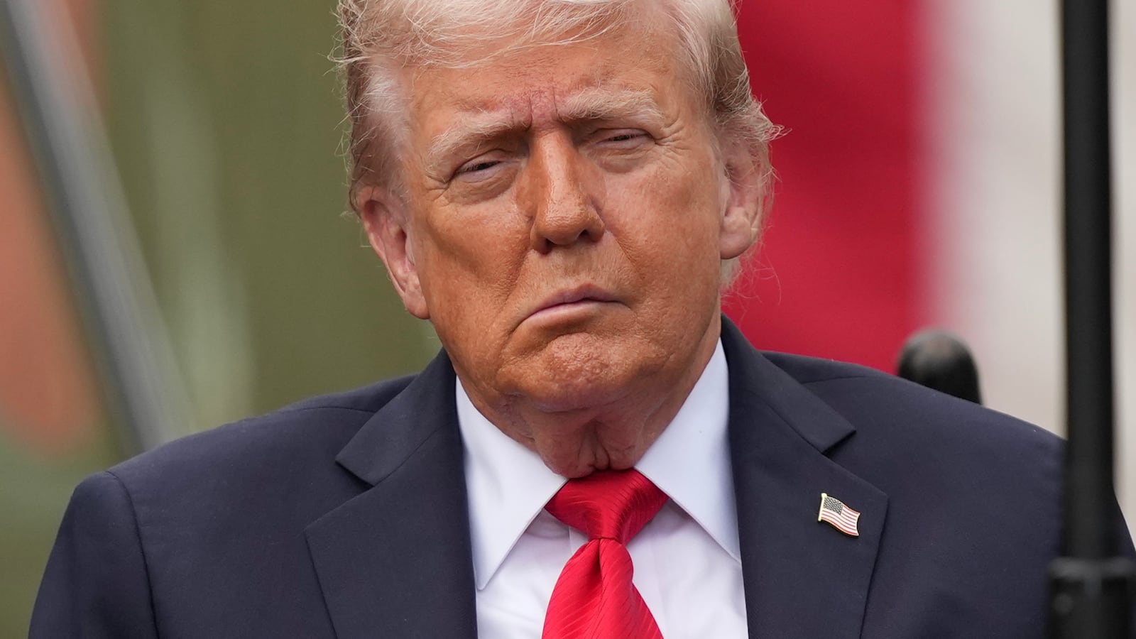 ARLINGTON, VIRGINIA - SEPTEMBER 11: U.S. President Donald Trump attends a September 11th observance event in the courtyard of the Pentagon September 11, 2025 in Arlington, Virginia. Today marks the 24th anniversary of the 9/11 terror attacks that claimed the lives of nearly 3,000 people. (Photo by Andrew Harnik/Getty Images)