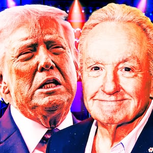 A photo illustration of Donald Trump and Lorne Michaels.