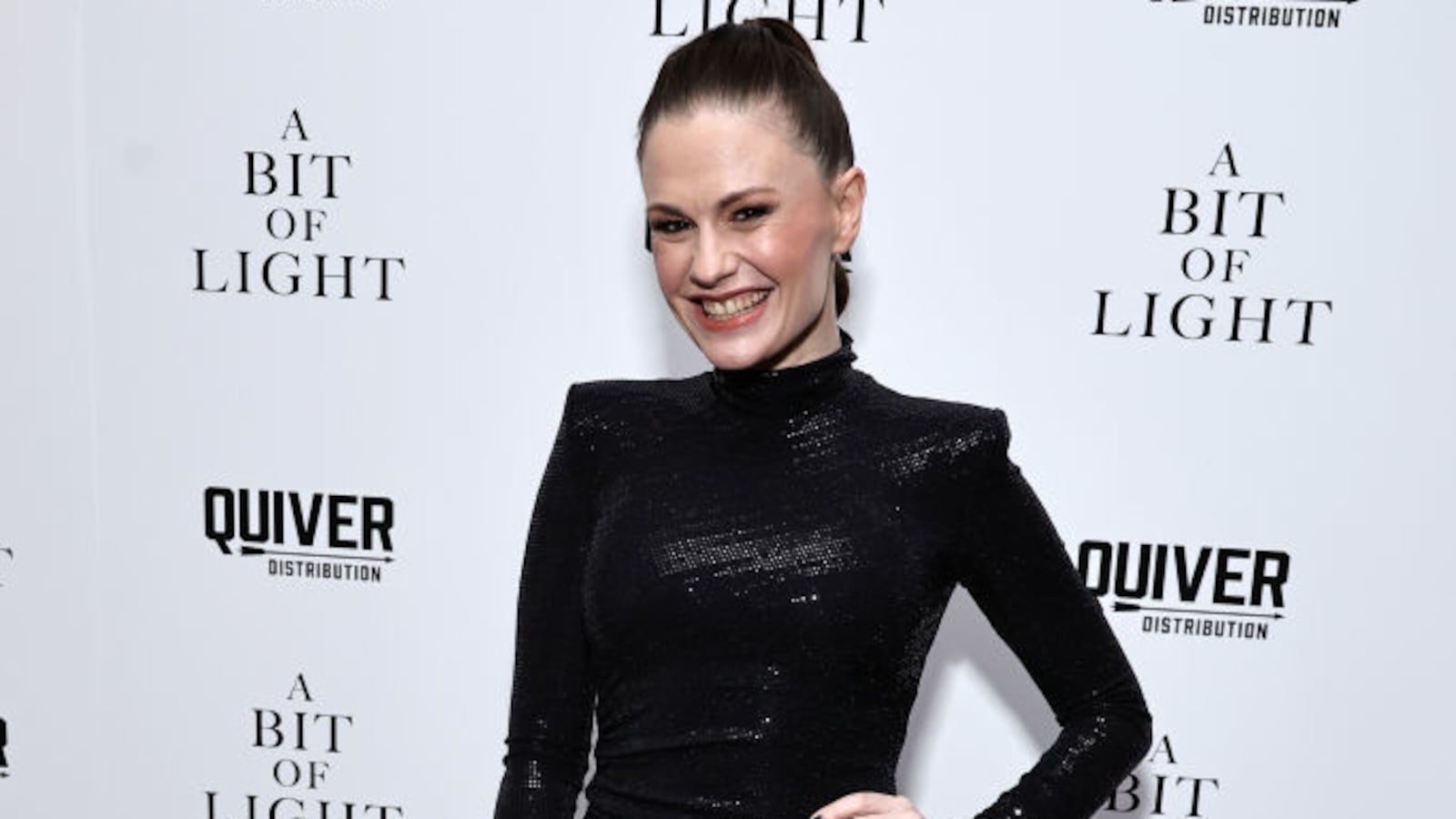 Anna Paquin walked with a cane at the New York premiere of her film “A Bit of Light,” saying an undisclosed illness has left her with mobility issues.